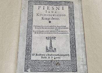 Jan Kochanowski – Pieśni / Fot. Robert Felczak - Radio Kielce