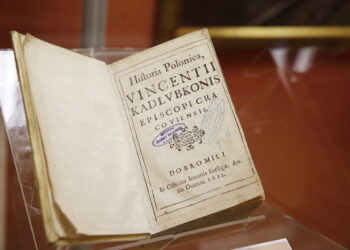 Wincenty Kadłubek - „Kronika dziejów Polski” / Fot. Jarosław Kubalski - Radio Kielce